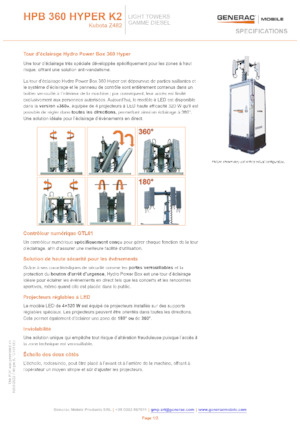 Світлові вежі Generac Mobile HPB 360 Hyper K2