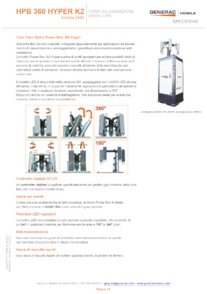 Світлові вежі Generac Mobile HPB 360 Hyper K2