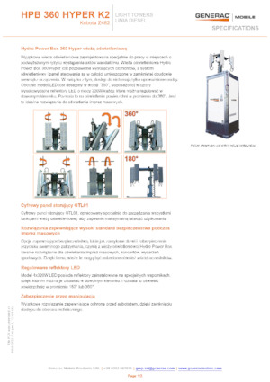 Світлові вежі Generac Mobile HPB 360 Hyper K2