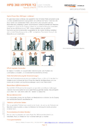 Світлові вежі Generac Mobile HPB 360 Hyper Y2