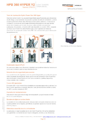 Світлові вежі Generac Mobile HPB 360 Hyper Y2