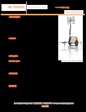 Світлові вежі Generac Mobile MLT6 SKDS