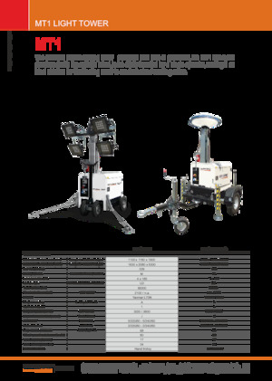 Світлові вежі Generac Mobile MT 1 LED
