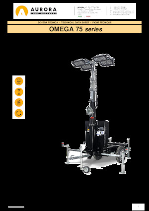 Світлові вежі Aurora Omega 75 4x320W