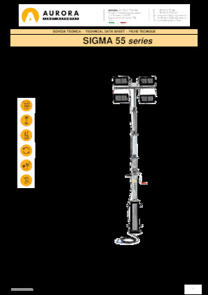 Світлові вежі Aurora Sigma 55 2x160W