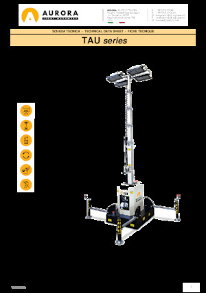 Світлові вежі Aurora Tau 4x320W