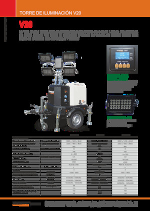 Світлові вежі Generac Mobile V 20 Y2