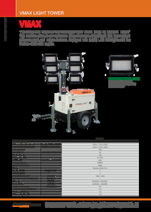 Світлові вежі Generac Mobile VMAX