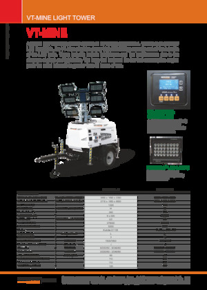 Світлові вежі Generac Mobile VT-MINE K