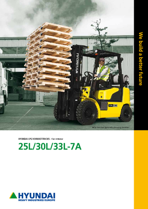 навантажувач з вилковим захватом LPG Hyundai 33L-7A