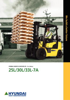 навантажувач з вилковим захватом LPG Hyundai 25L-7A