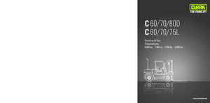 навантажувач з вилковим захватом LPG Clark C60 L