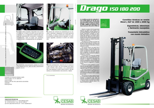 навантажувач з вилковим захватом LPG Cesab Drago 180