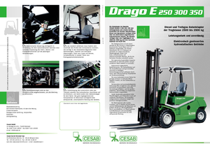 навантажувач з вилковим захватом LPG Cesab Drago 250 E
