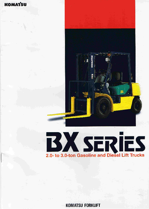 навантажувач з вилковим захватом LPG Komatsu FG 20 HT-12