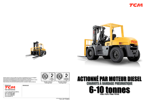 навантажувач з вилковим захватом LPG TCM FG 60-2