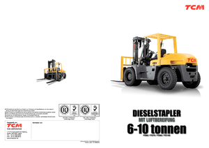 навантажувач з вилковим захватом LPG TCM FG 60-2