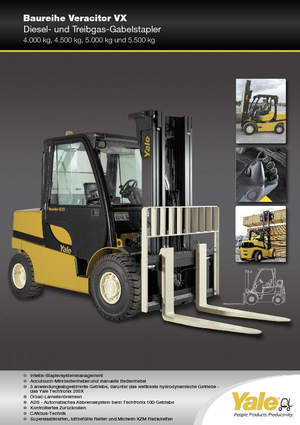 навантажувач з вилковим захватом LPG Yale GLP 50VX Value