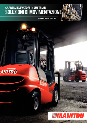 навантажувач з вилковим захватом LPG Manitou MI 30 G