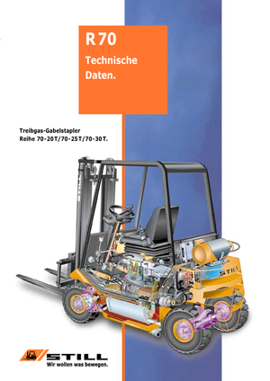 навантажувач з вилковим захватом LPG Still R 70-25 T