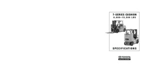 навантажувач з вилковим захватом LPG Toyota 7 FGCU 35