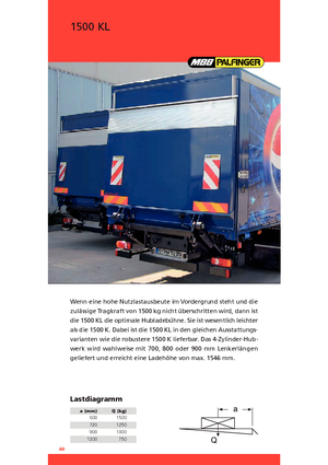 Завантажувальні платформи MBB Palfinger 1500 KL