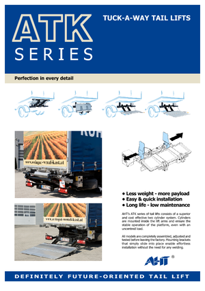 Завантажувальні платформи AHT ATK 500 ST/ST