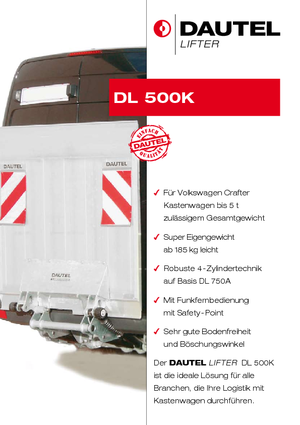 Завантажувальні платформи DAUTEL DL 500 K/ 750 K