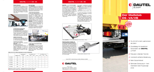 Завантажувальні платформи DAUTEL DS 1500 VA