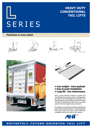 Завантажувальні платформи AHT L 750 AL/AL