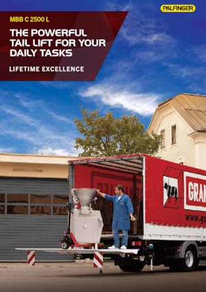 Завантажувальні платформи MBB Palfinger MBB C 2500 L
