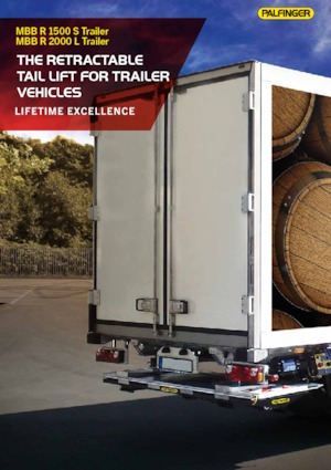 Завантажувальні платформи MBB Palfinger MBB R 2000 L TRAILER