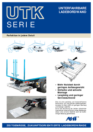 Завантажувальні платформи AHT UTK 1500 ST/AL