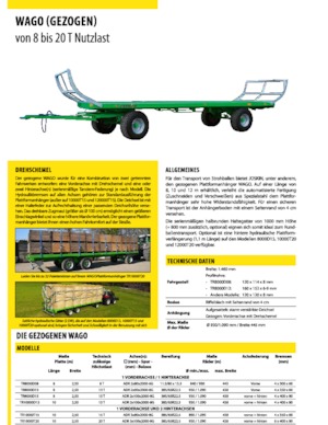 Низькорамний причіп Joskin WAGO-LOADER LTR12000T20