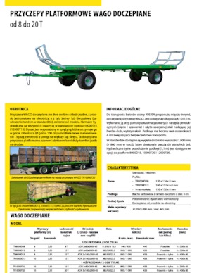 Низькорамний причіп Joskin WAGO-LOADER LTR12000T20