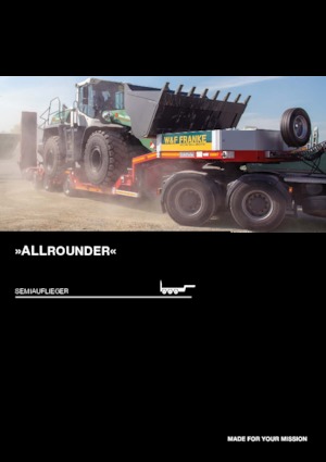 Напівпричепи низькі Goldhofer ALLROUNDER