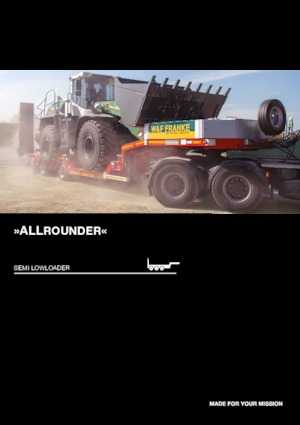 Напівпричепи низькі Goldhofer ALLROUNDER