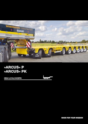 Напівпричепи низькі Goldhofer ARCUS PK