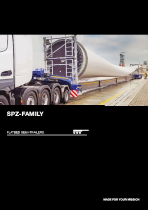 Напівпричепи низькі Goldhofer SPZ-P