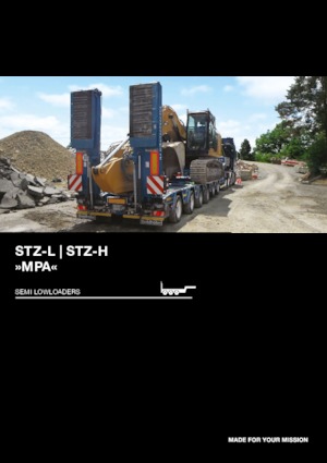 Напівпричепи низькі Goldhofer MPA