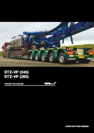 Напівпричепи низькі Goldhofer STZ-VP 245