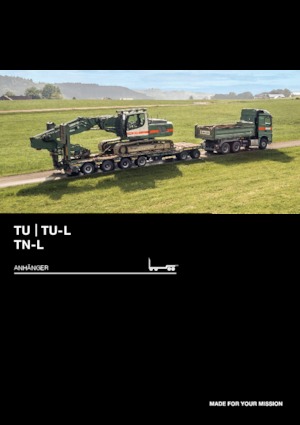 Причепи низькі Goldhofer TN-L