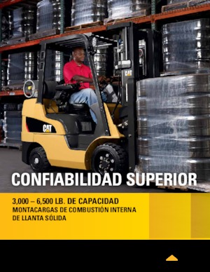 навантажувач з вилковим захватом LPG Caterpillar 2C6000