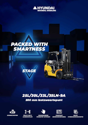 навантажувач з вилковим захватом LPG Hyundai 33L-9A