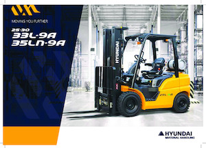 навантажувач з вилковим захватом LPG Hyundai 35LN-9A