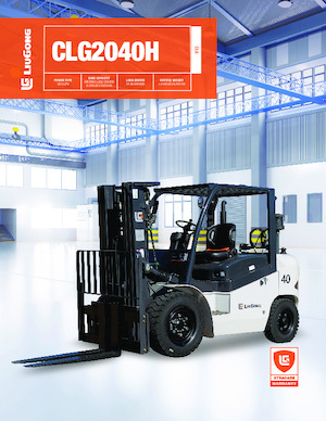 навантажувач з вилковим захватом LPG Liugong CLG2040H/L LPG