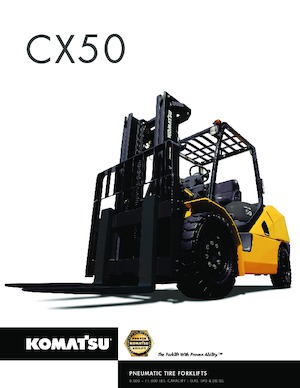 навантажувач з вилковим захватом LPG Komatsu FG50ATU-10