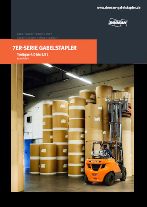 навантажувач з вилковим захватом LPG Doosan G40SC-7