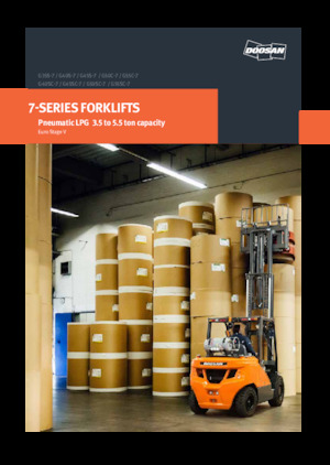 навантажувач з вилковим захватом LPG Doosan G40SC-7