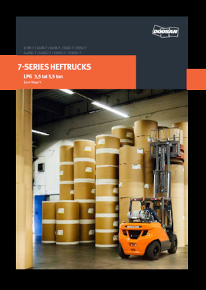 навантажувач з вилковим захватом LPG Doosan G40SC-7